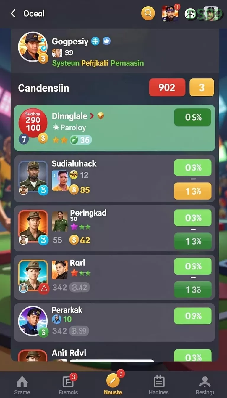 Cuplikan layar SAUDARATOTO — pengaturan akun