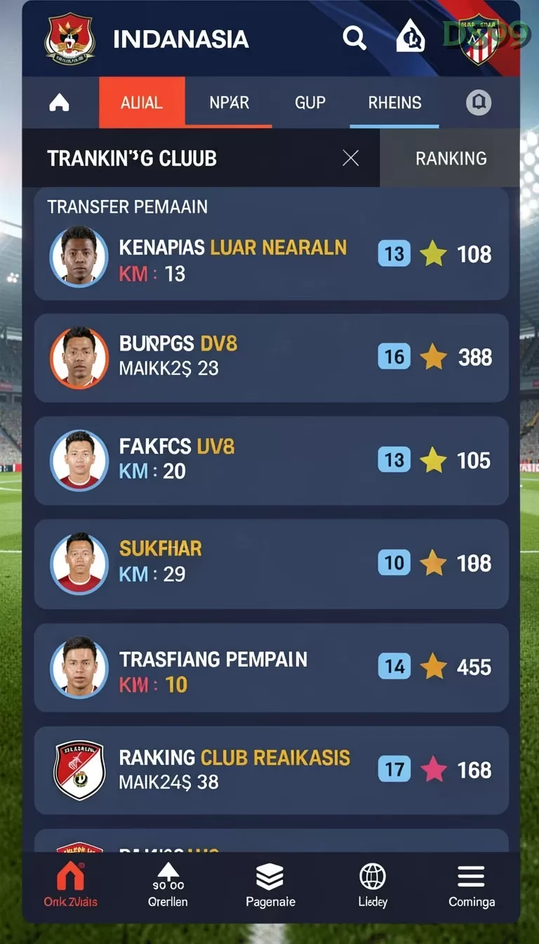 Cuplikan layar HOKITERUS88 — menu navigasi